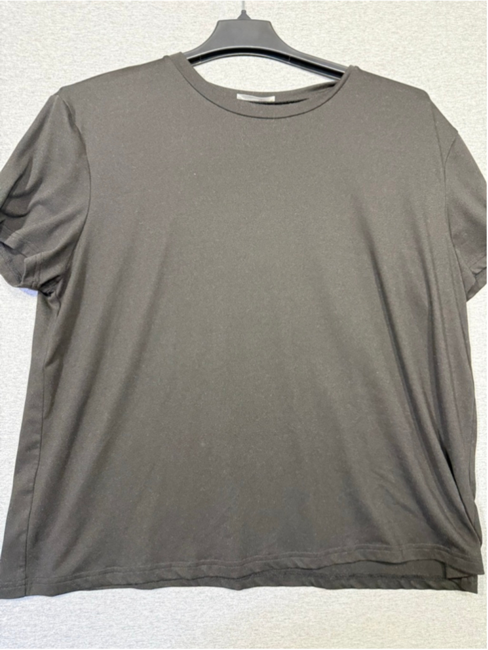 Women's EKOUAER Black Short Sleeve Tee Plus 2XL SUPER SOFT